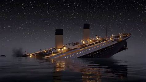 El Hundimiento Del Titanic En Dos Horas Minutos Y Segundos