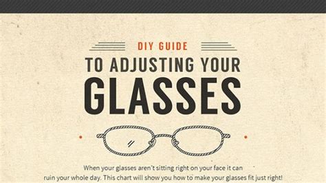 Adjusting Glasses Vision Eye Diy Guide Blog Board Just Don Eye