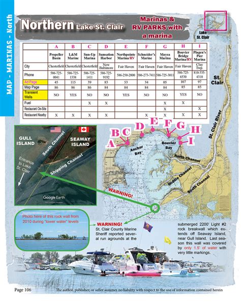 Lake St Clair Guide Magazine Categories Maps Lake St Clair North