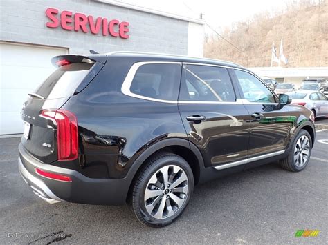 2020 Ebony Black Kia Telluride S Awd 137331798 Photo 2