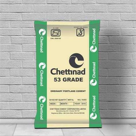 Grey Chettinad Opc Grade Cement For Residential Commercial