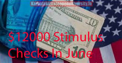 12000 Stimulus Checks In June 2024 Approved For SSI SSDI VA By SSA