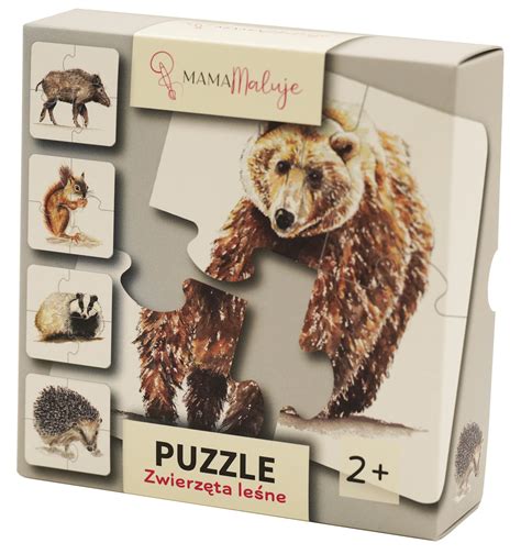 Puzzle Zwierz Ta Le Ne Mama Maluje El Mama Maluje Sklep Empik