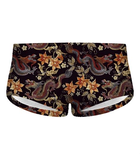 Japanese Dragon Bikini Shorts Mr Gugu Miss Go