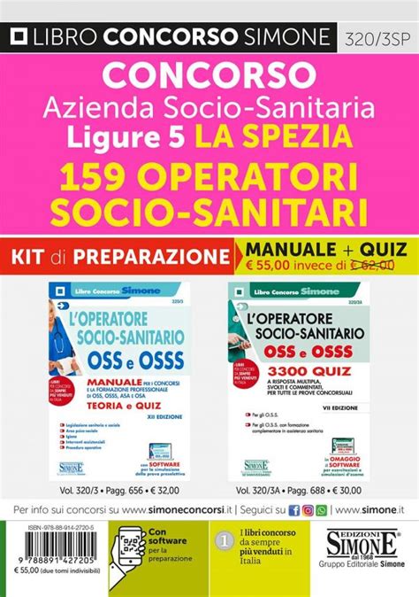 Libri Concorsi Oss Manuali Test E Kit Di Preparazione Edizioni Simone