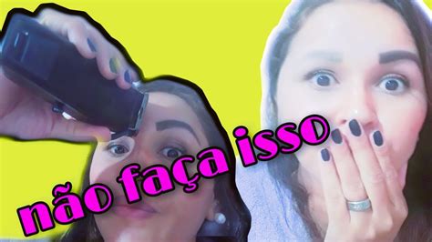 Olha O Que Eu Fiz Na Sobrancelha Youtube