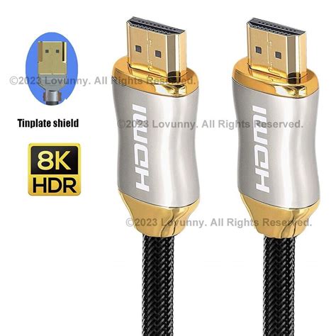 Premium Hdmi Cable V Ultra Hd K P D High Speed Braided