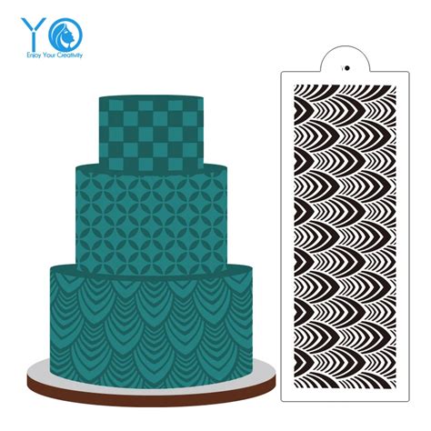 Wedding Cake Decoration Cake Stencil Fondant Molds Large Size Wedding