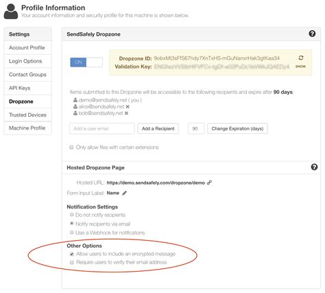 Dropzone Updates: Secure Messages & Sender Verification