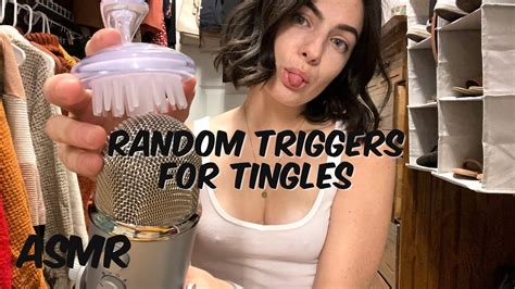 Asmr Random Triggers To Give You Tingles Asmrbyj Youtube