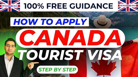 How To Apply Canada Visitor Visa Online Canada Visa Youtube