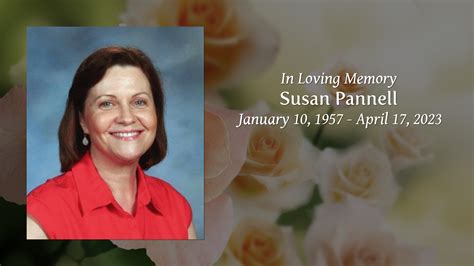 Susan Pannell Tribute Video