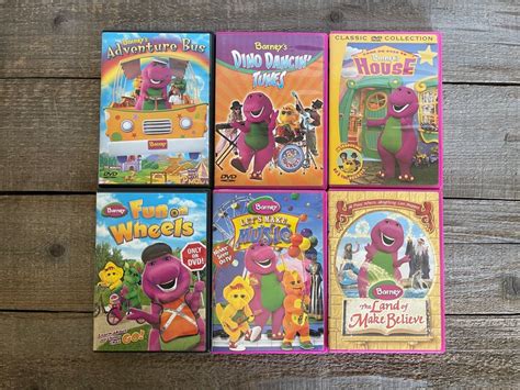 You Choose Vintage Barney Dvds You Choose Early S Etsy