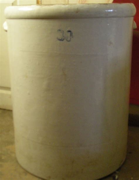30 Gallon Crock Collectors Weekly