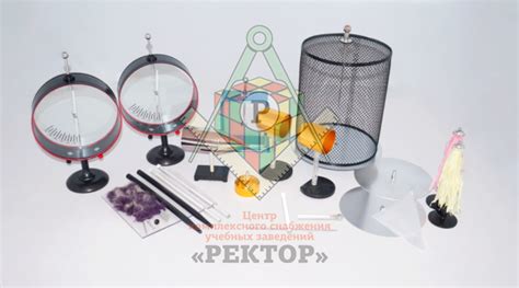Купить комплект приборов для опытов по электростатике (демонстрационный ...