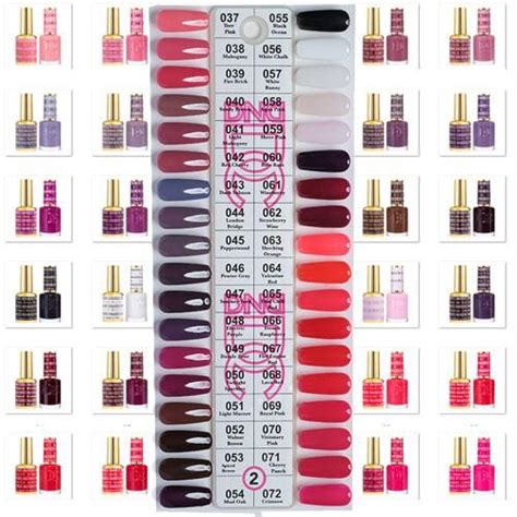 DND DC Gel Polish Swatch Collection 2 Dnd Gel Polish Gel Polish