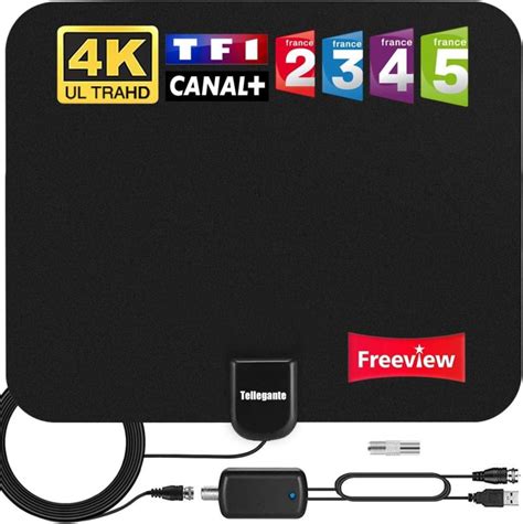 2024 Nouvelle Antenne TV Intérieur Puissante TNT HD Antenne HDTV avec