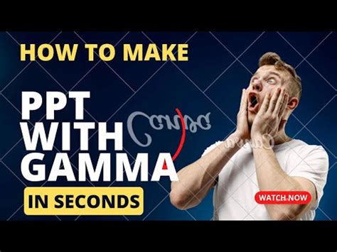 How To Create Powerpoint Presentation With Gamma Ai Youtube