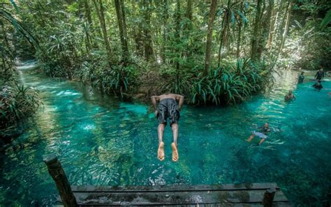 The Beauty Of Kali Biru In Warsambin Village Raja Ampat