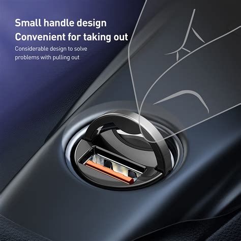 Baseus Tiny Star Mini 30W Fast Charging PPS Car Charge Type-C Port Gray ...