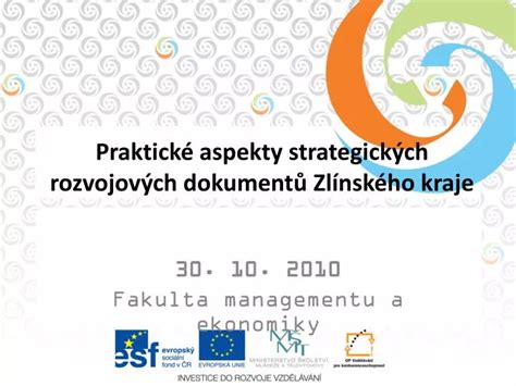 PPT Praktické aspekty strategických rozvojových dokumentů Zlínského