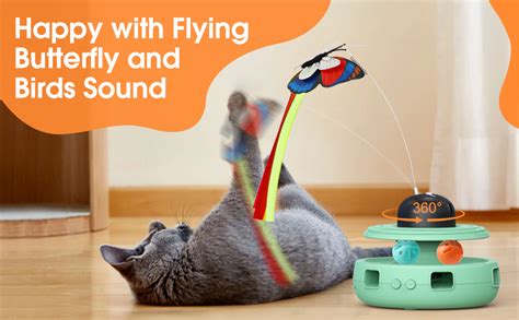 5 In 1 Electronic Cat Toys For Indoor Cats Interactive