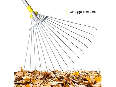 Jardineer Leaf Rake Collapsible Rake