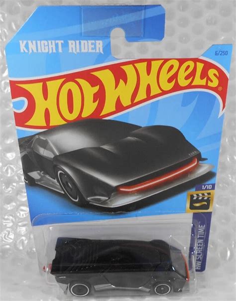 Hot Wheels Knight Rider Kitt Concept Black Silver Sealed On Long Card Picclick Uk