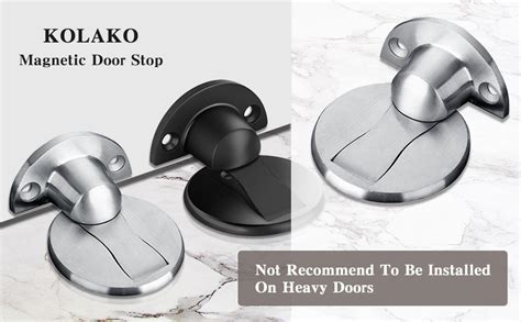 Amazon Kolako Magnetic Door Stop Magnetic Door Stopper Brushed