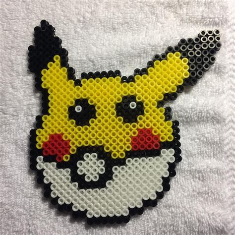 Pikachu Pokeball Perler Beads By Chorikawa321 Perler Bead Patterns