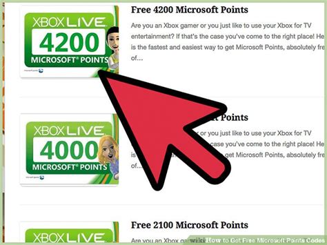 How to Get Free Microsoft Points Codes: 10 Steps (with Pictures)