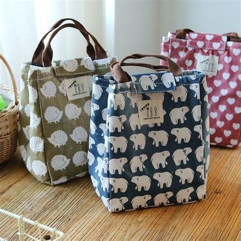 Hedgehog Tree Lunch Bag Tragbare Isolierte K Hlbox F R