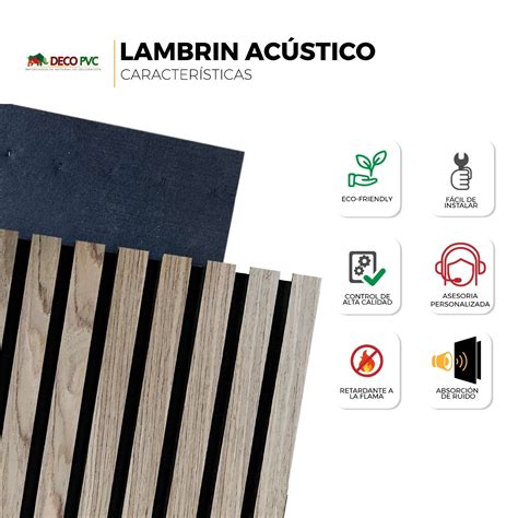 Lambr N Ac Stico Panel Decorativo X Cm Piezas Coppel