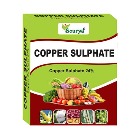 24 Copper Sulphate Application Agriculture At Best Price In Indore Sourya Agricare Private