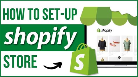 Shopify Store Setup Shopify Tutorial For Beginners How To Create A