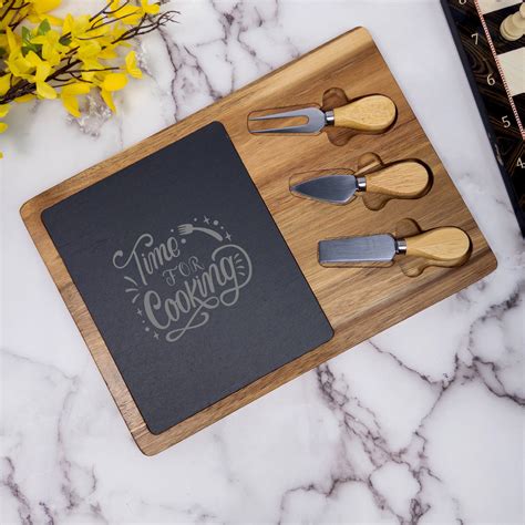 Personalized Cheese Board And Knife Set Personalized Etsy