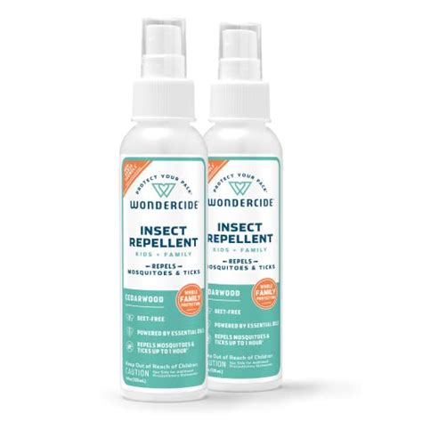 Wondercide Mosquito Tick Fly And Insect Repellent With Natural