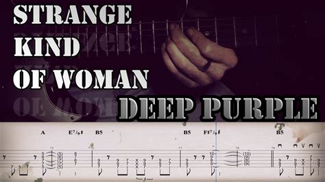 Strange Kind Of Woman Deep Purple Full Tab Guitar Cover