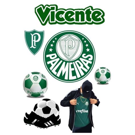 Topo De Bolo Topper De Bolo Palmeiras Shopee Brasil