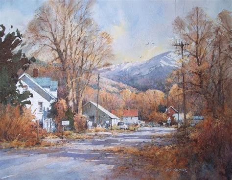 Ian Ramsay Watercolors Watercolor Landscape Painting Watercolor Video