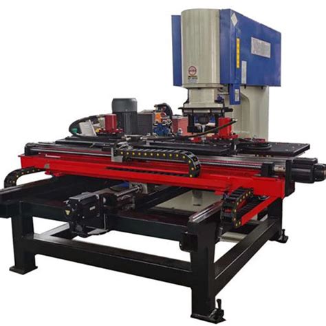 Hydraulic Thick Plate Cnc Punching Machine Power Source Electricity At