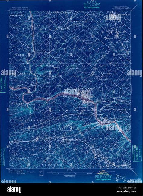 Map Of Norristown Hi Res Stock Photography And Images Alamy