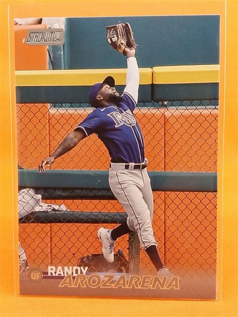 Topps Stadium Club Randy Arozarena Tampa Bay Rays Box A Ebay