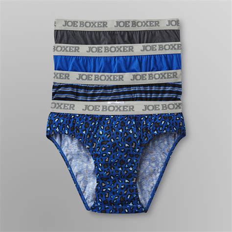 Joe Boxer 4 Pack Men S Low Rise Briefs Shop Your Way Online Shopping And Earn Points On Tools