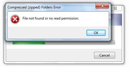 File Not Found Or No Read Permission Techyv