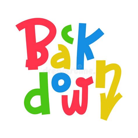 Step Down Not Out Stock Illustrations 11 Step Down Not Out Stock