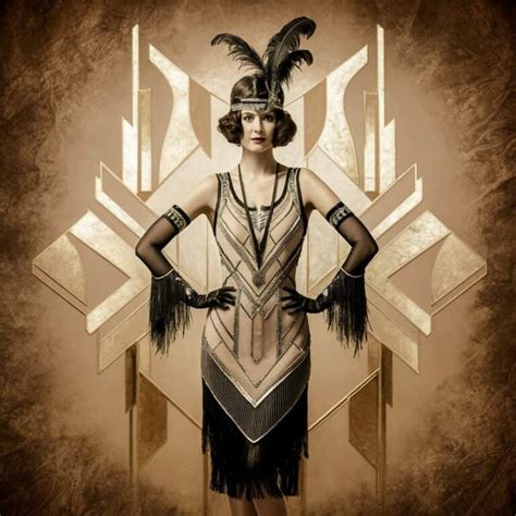 17 Stunning Art Deco Portraits To Inspire Your Glamorous Makeover List