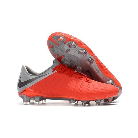 Nike Hypervenom Phantom Iii Fg Soccer Cleats Red Black