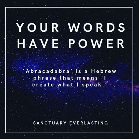 The Meaning of Abracadabra | Sanctuary Everlasting