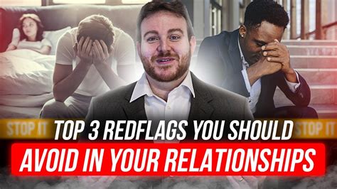 Top 3 Red Flags 🚩 🚩 🚩 You Should Avoid In Your Relationships Adam